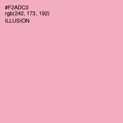 #F2ADC0 - Illusion Color Image