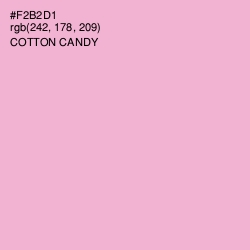 #F2B2D1 - Cotton Candy Color Image