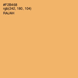 #F2B468 - Rajah Color Image