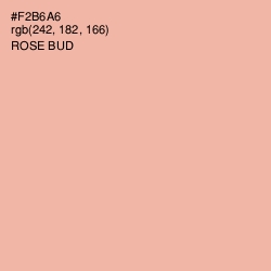 #F2B6A6 - Rose Bud Color Image