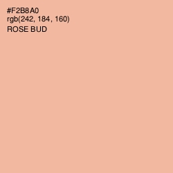 #F2B8A0 - Rose Bud Color Image