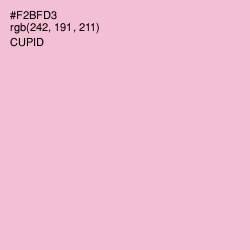 #F2BFD3 - Cupid Color Image