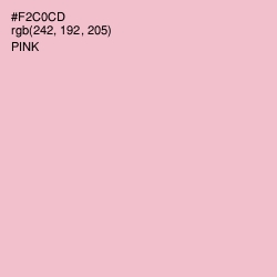 #F2C0CD - Pink Color Image