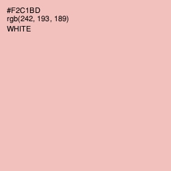 #F2C1BD - Mandys Pink Color Image
