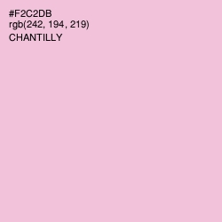 #F2C2DB - Chantilly Color Image