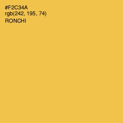 #F2C34A - Ronchi Color Image