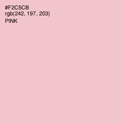 #F2C5CB - Pink Color Image