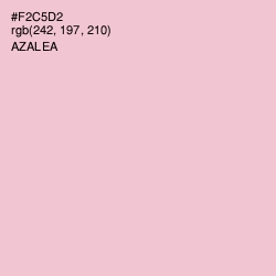 #F2C5D2 - Azalea Color Image