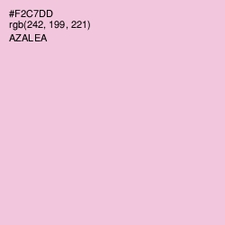 #F2C7DD - Azalea Color Image