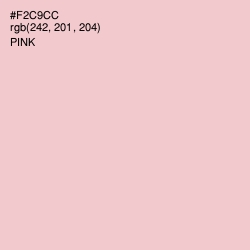 #F2C9CC - Pink Color Image