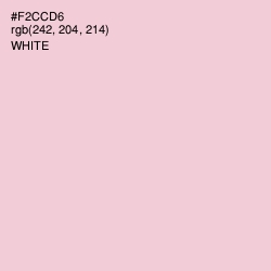 #F2CCD6 - Azalea Color Image