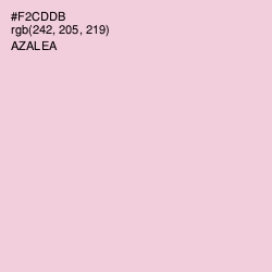 #F2CDDB - Azalea Color Image