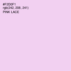 #F2D0F1 - Pink Lace Color Image