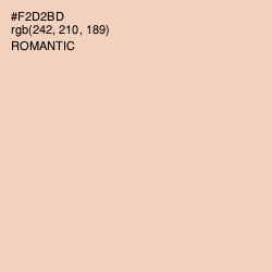 #F2D2BD - Romantic Color Image