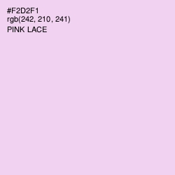 #F2D2F1 - Pink Lace Color Image