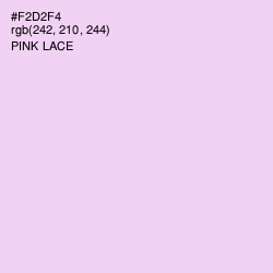 #F2D2F4 - Pink Lace Color Image