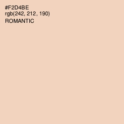 #F2D4BE - Romantic Color Image