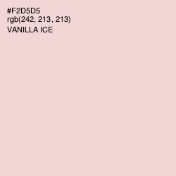 #F2D5D5 - Vanilla Ice Color Image