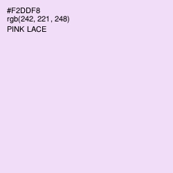 #F2DDF8 - Pink Lace Color Image