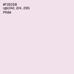 #F2E0EB - Prim Color Image