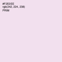 #F2E0EE - Prim Color Image