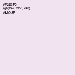 #F2E3F0 - Amour Color Image