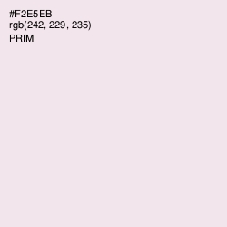 #F2E5EB - Prim Color Image