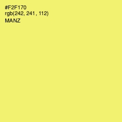 #F2F170 - Manz Color Image