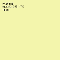 #F2F5AB - Tidal Color Image