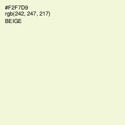 #F2F7D9 - Beige Color Image