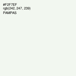 #F2F7EF - Pampas Color Image