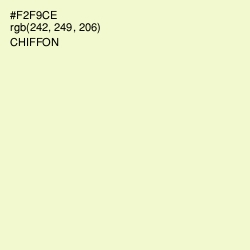 #F2F9CE - Chiffon Color Image