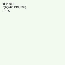 #F2F9EF - Feta Color Image