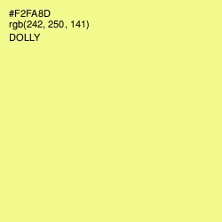 #F2FA8D - Dolly Color Image
