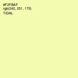 #F2FBAF - Tidal Color Image