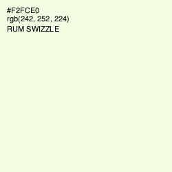 #F2FCE0 - Rum Swizzle Color Image