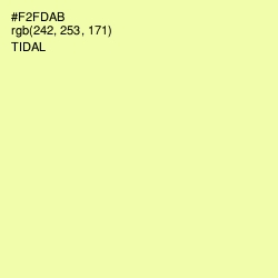 #F2FDAB - Tidal Color Image