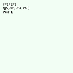 #F2FEF3 - Snow Drift Color Image