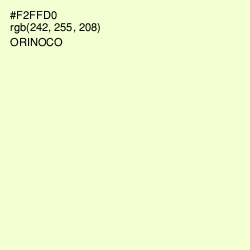 #F2FFD0 - Orinoco Color Image