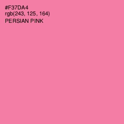 #F37DA4 - Persian Pink Color Image