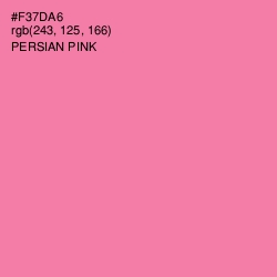 #F37DA6 - Persian Pink Color Image