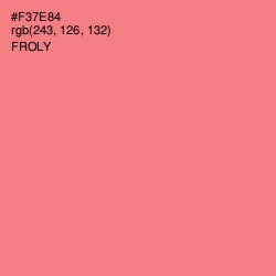 #F37E84 - Froly Color Image