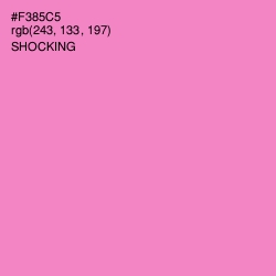 #F385C5 - Shocking Color Image