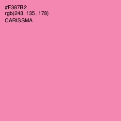 #F387B2 - Carissma Color Image