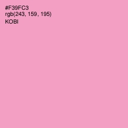 #F39FC3 - Kobi Color Image