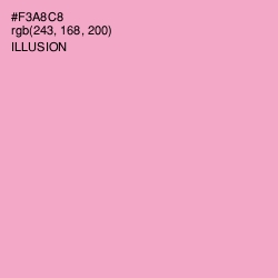 #F3A8C8 - Illusion Color Image