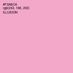 #F3A8CA - Illusion Color Image