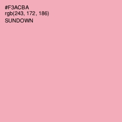 #F3ACBA - Sundown Color Image