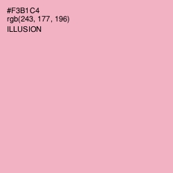 #F3B1C4 - Illusion Color Image