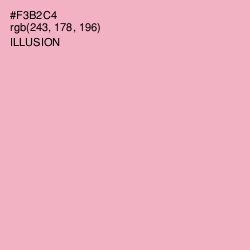 #F3B2C4 - Illusion Color Image